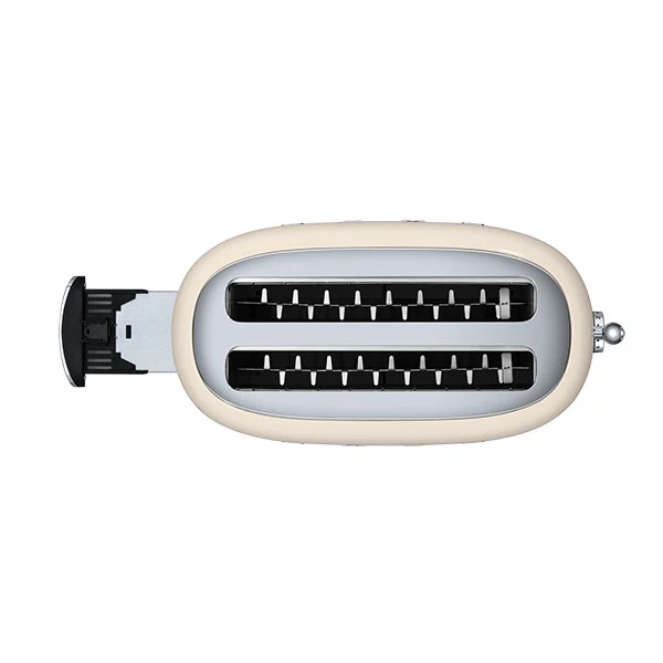 Grille-pain 4 tranches crème 1500 W TSF02CREU Smeg - Image 3