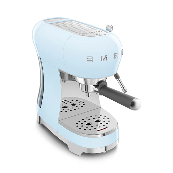Machine à café expresso 1 L 1350 W ECF02PBEU bleu azur Smeg - Image 2