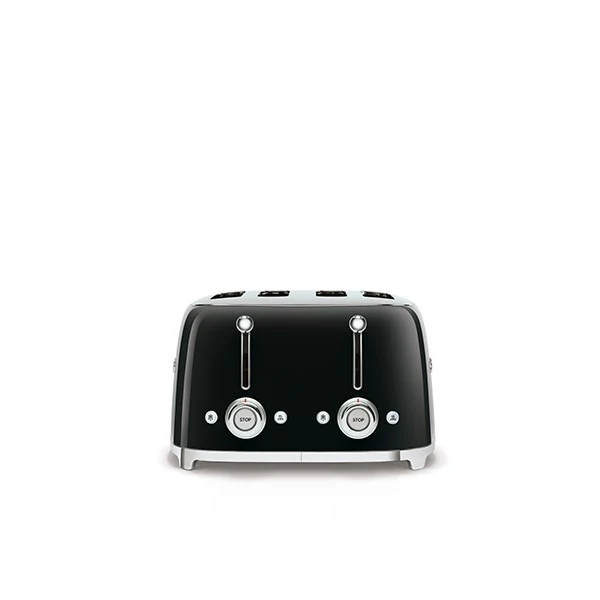 Toaster 4 fentes noir 2000 W TSF03BLEU Smeg - Image 2