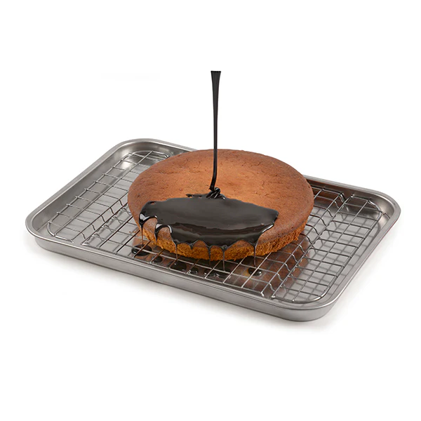 Grille pour plat à four 28x20 cm  Steel Pan - Image 3