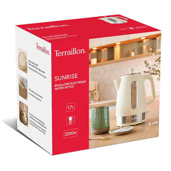 Bouilloire électrique Sunrise 1,7 L 2200W Terraillon - Image 5