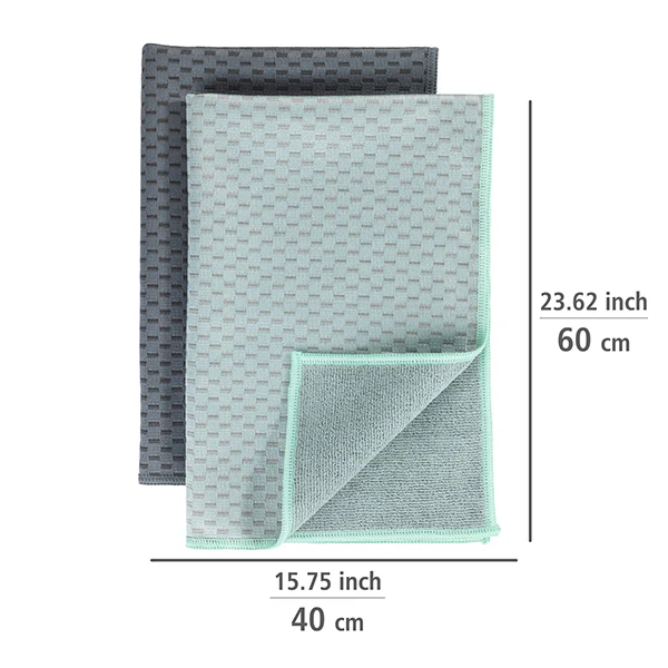 2 torchons en microfibre 40 x 60 cm Wenko by Maximex - Image 5