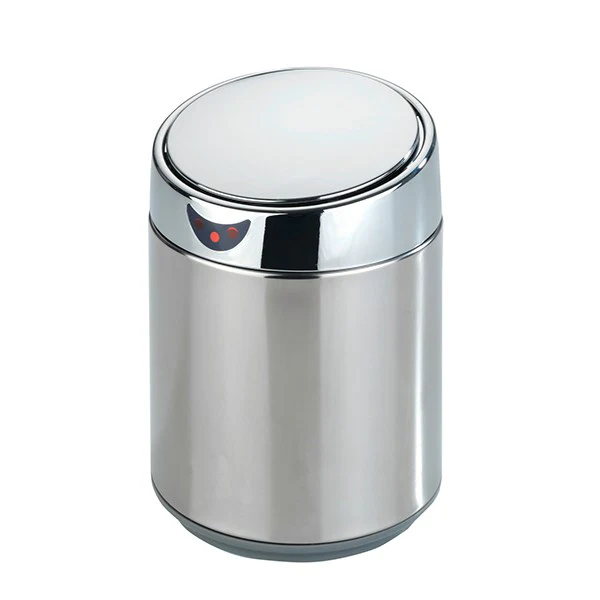Poubelle cosmétique à capteur Senso Chrome en inox Wenko by Maximex
