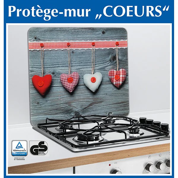 Protection murale en verre Coeurs Wenko by Maximex - Image 3
