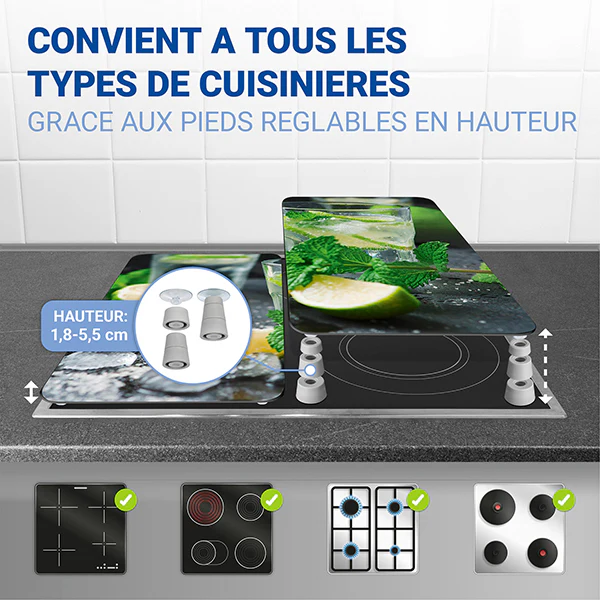 Set 2 couvre-plaques Mojito Wenko by Maximex - Image 6