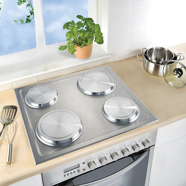 Set de 4 cache-plaques en inox Wenko by Maximex - Image 3
