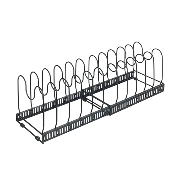 Support extensible 2 en 1 pour couvercles et poêles 57x18 cm Wenko by Maximex