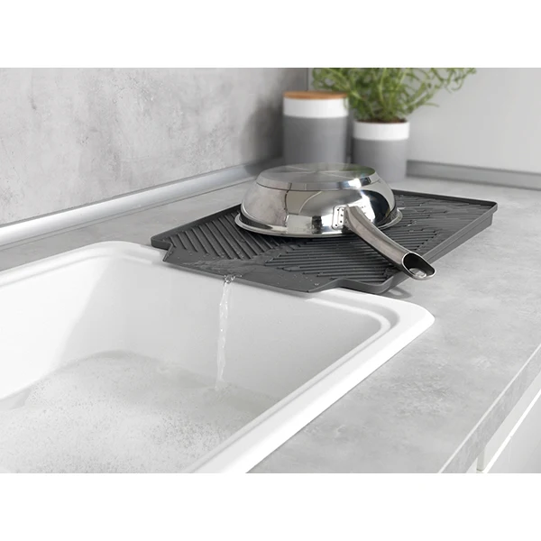 Tapis égouttoir Linéa gris Wenko by Maximex
