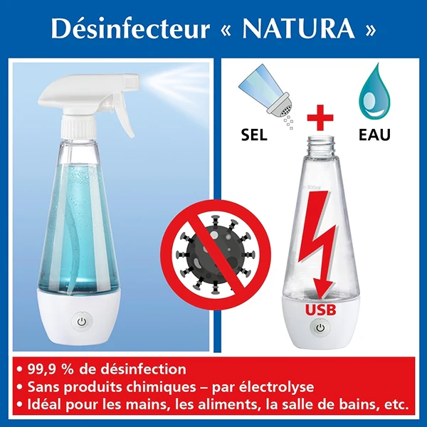 Vaporisateur pulvérisateur désinfectant Natura Wenko by Maximex - Image 3